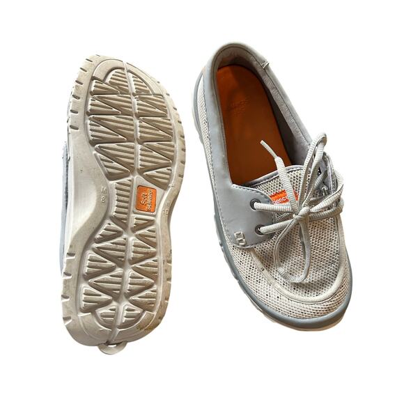 Soft Science Fin 2.0 Boat Shoes Men’s 8 Beige Women’s 10 Gray Boat Travel Soft